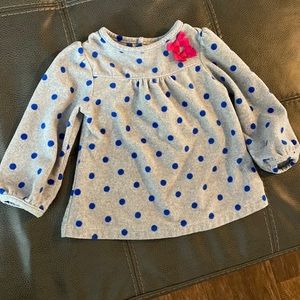 Carters Child of Mine fleece top